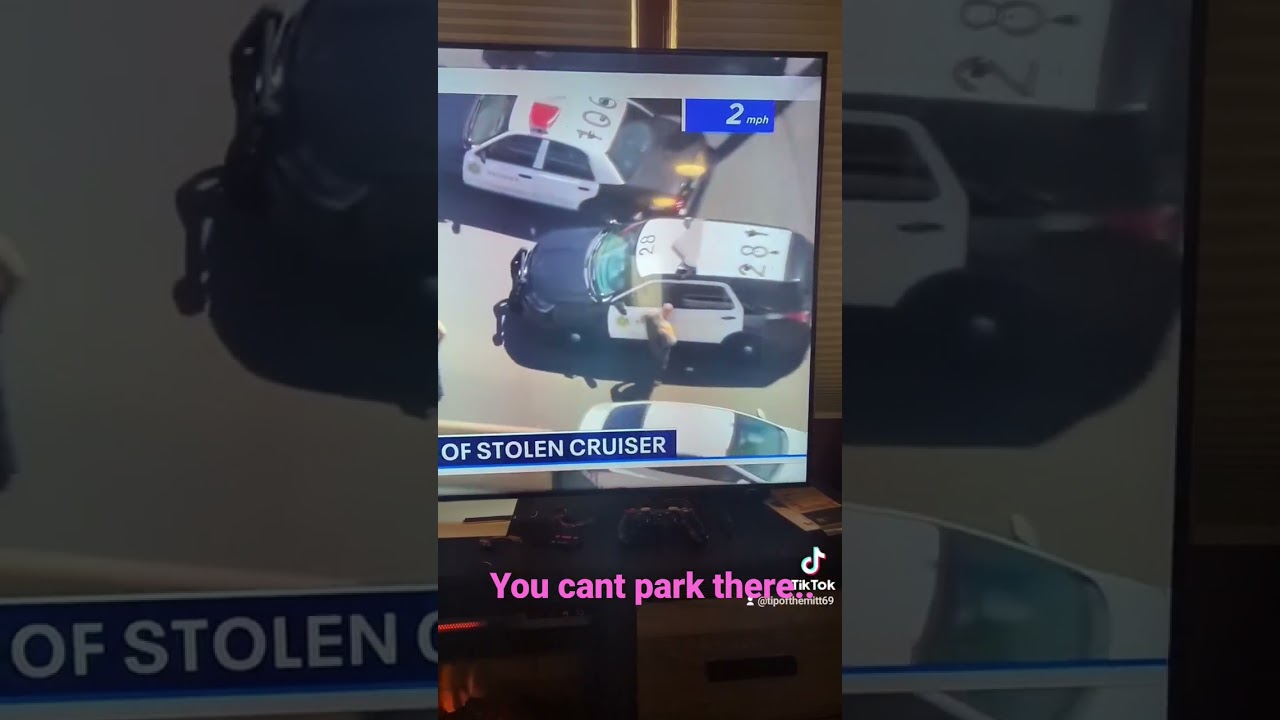 POLICE FAIL!! #policechase #lacountyjail #lacounty #fail #policefail #oops #whatspark #cantparkthere