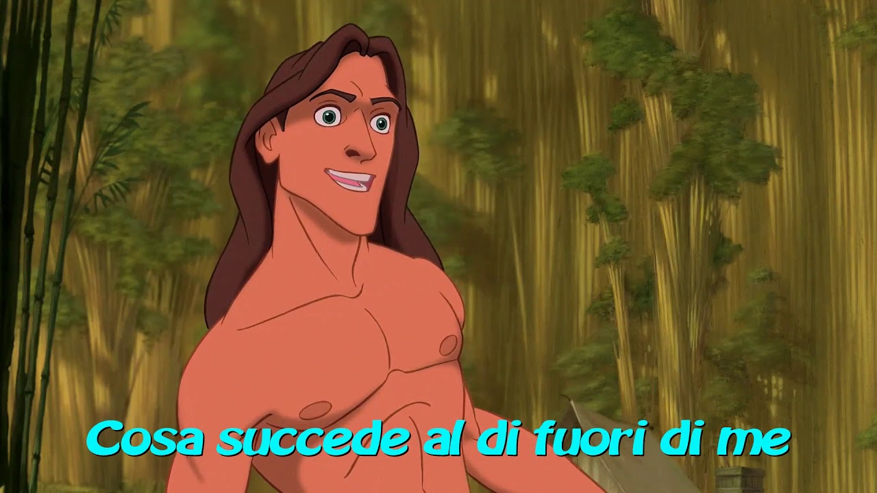 Disney's Tarzan - Al di fuori di me Phil Collins Disney (AUDIO-TESTO/LYRICS)