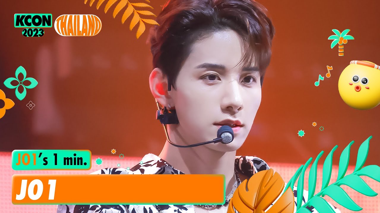 JO1 (제이오원) 's 1min. ⏱💚 | KCON 2023 THAILAND