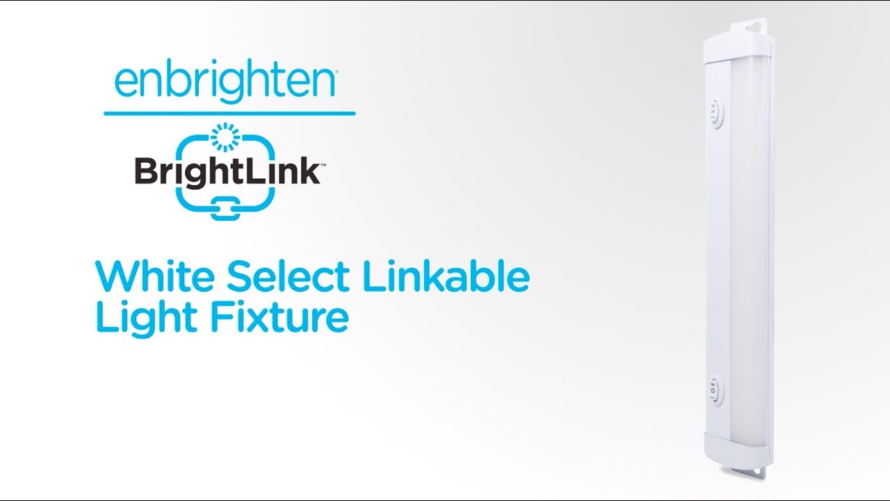38938 38939 38940 - Enbrighten BrightLink White Select Linkable Light Fixture Installation
