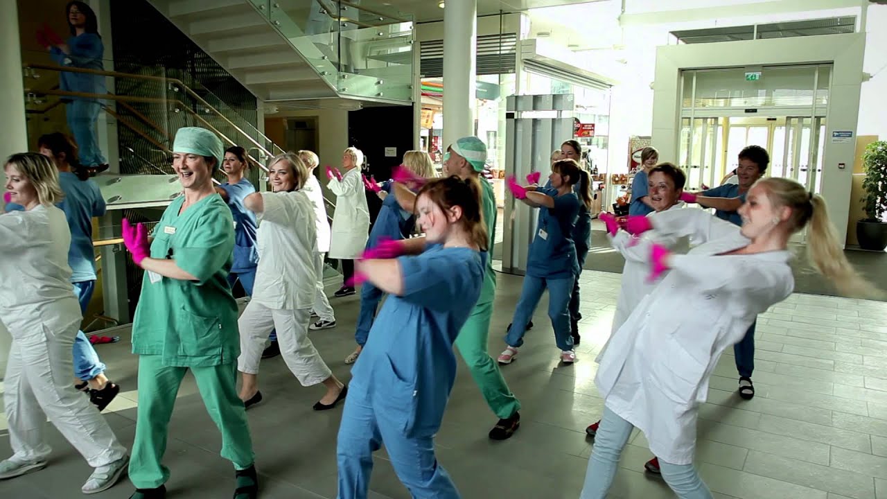 Pink Power Dance for Rosa sløyfe-aksjonen / Pink Ribbon Norway
