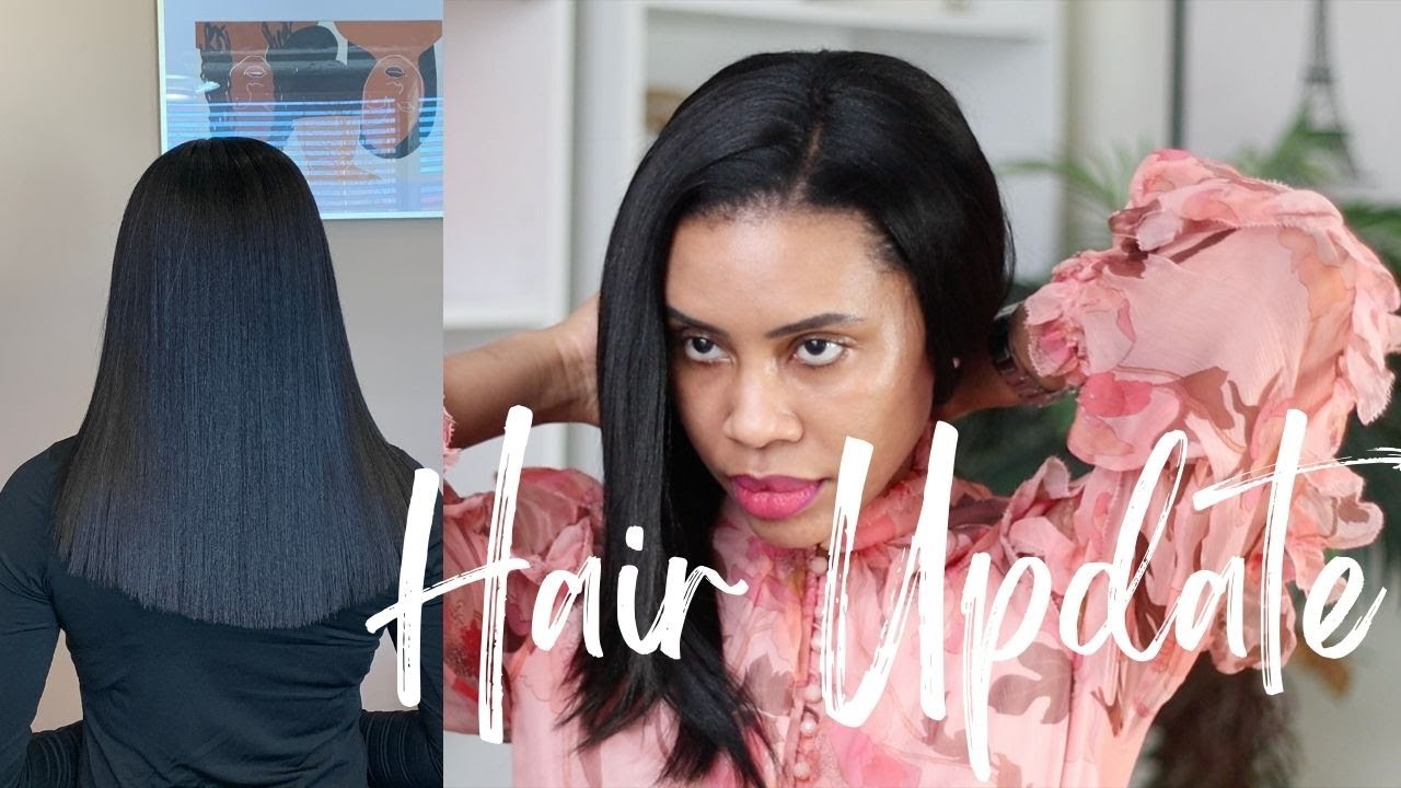 RELAXED HAIR Journey + Length Check