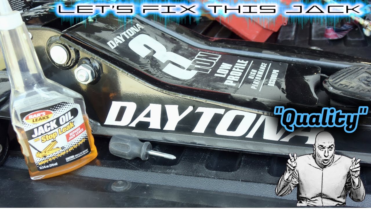 Repairing a Daytona floor jack