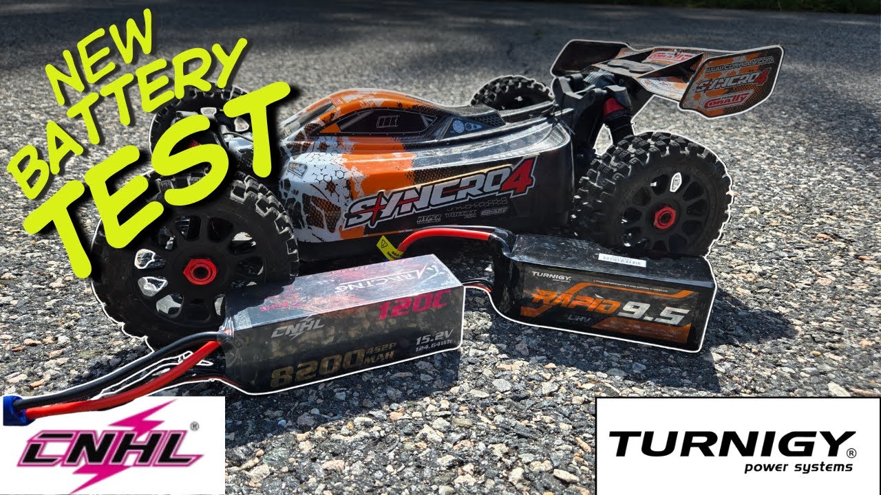 Сравнение аккумуляторов 4s RC! Тест аккумуляторов Turnigy Rapids и CNHL! #hobbyking #turnigy #rc