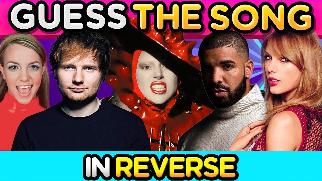 GUESS THE SONG IN REVERSE 🎧🔄 | Can You Hear It Backwards? | 50 Hits Challenge