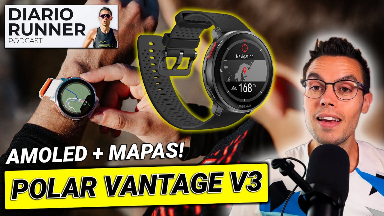 Todo sobre el POLAR VANTAGE V3: pantalla AMOLED, mapas y nuevos sensores - Diario Runner 4x75