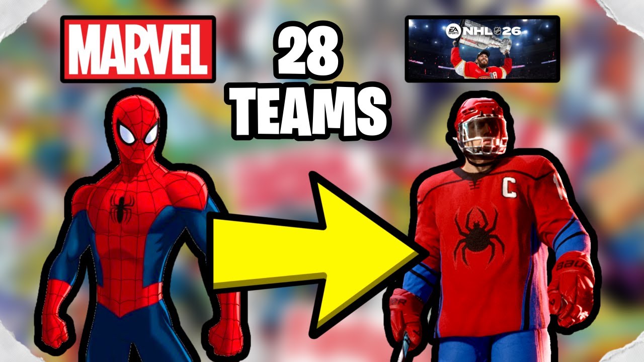 28 MARVEL Teams In NHL 26!