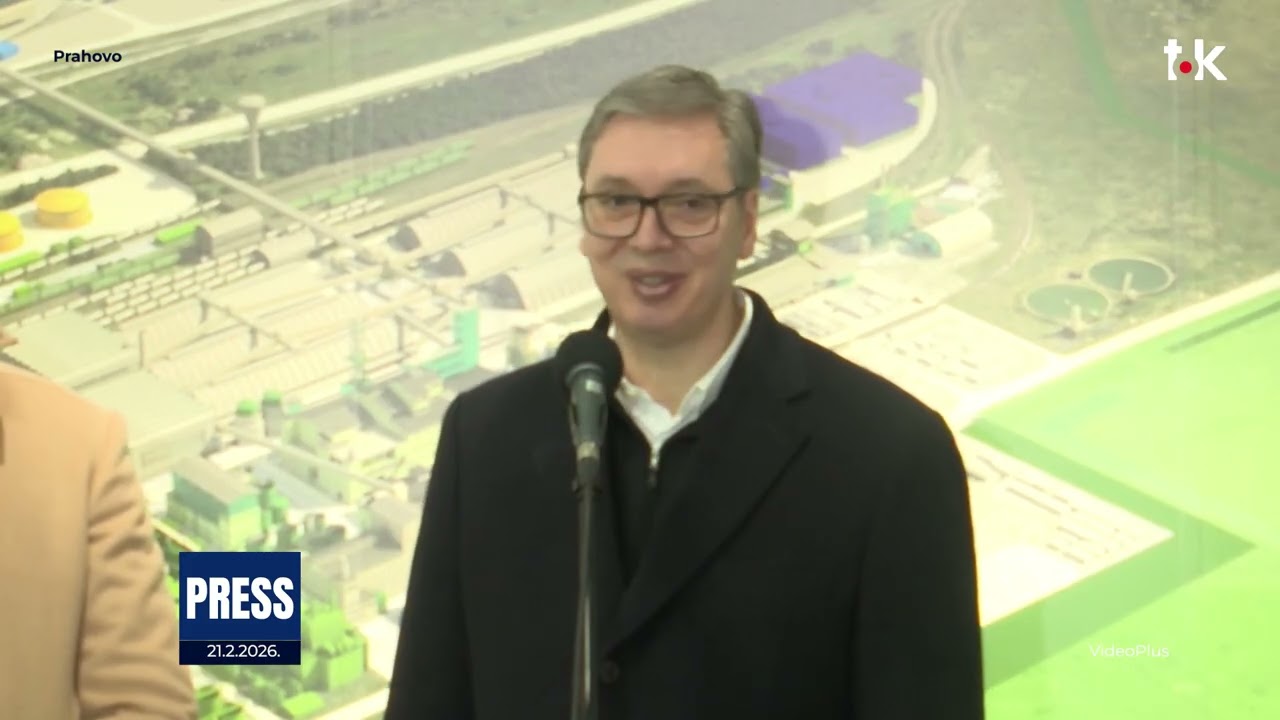Vučić: Prahovo će biti najbolja luka na Balkanu, simbol života na istoku Srbije || TOK TV || 2026