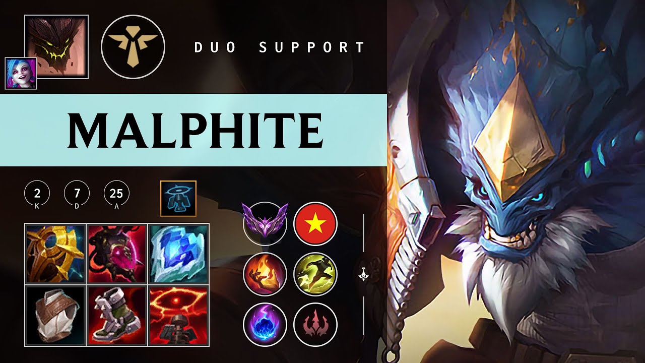 Malphite Support vs Bard - VN Master Patch 26.02