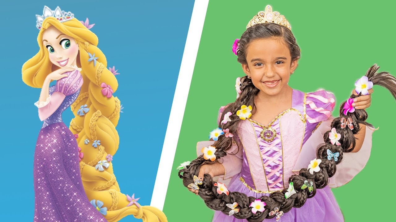 ¡CONVERTÍ MI HIJA EN RAPUNZEL!