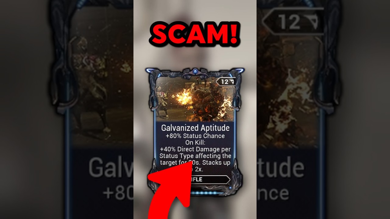 Galvanized Status Mods in Warframe are a SCAM!