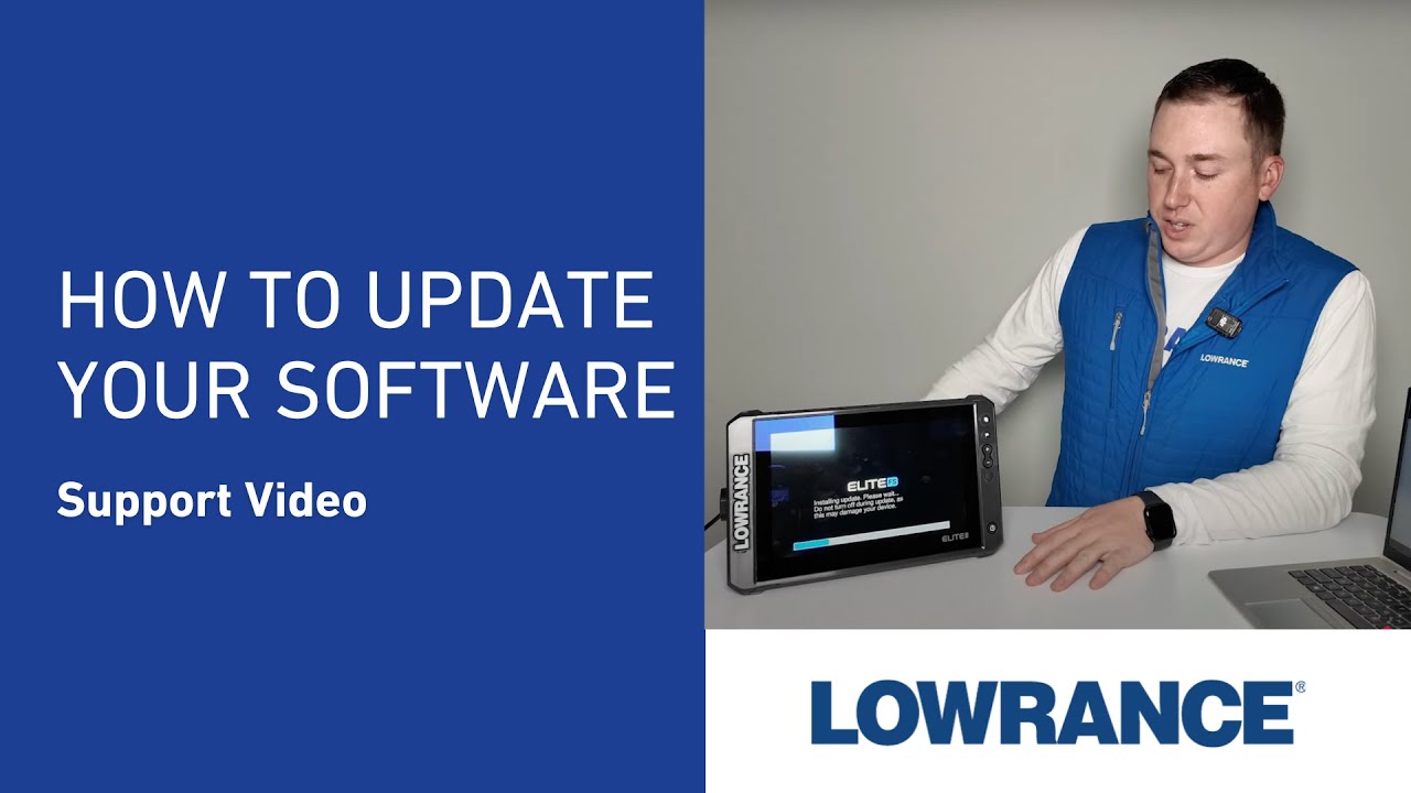 How to Update Lowrance Software on Your Fishfinder Display