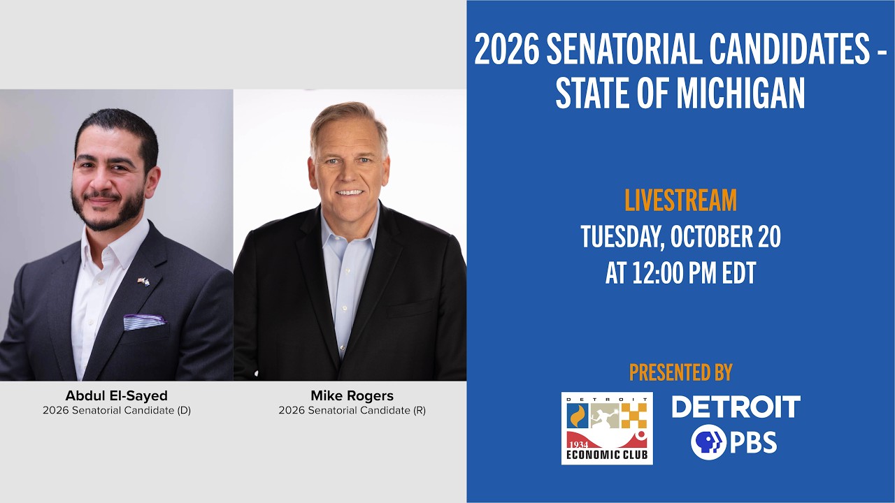 2026 Senatorial Candidates - State of Michigan: