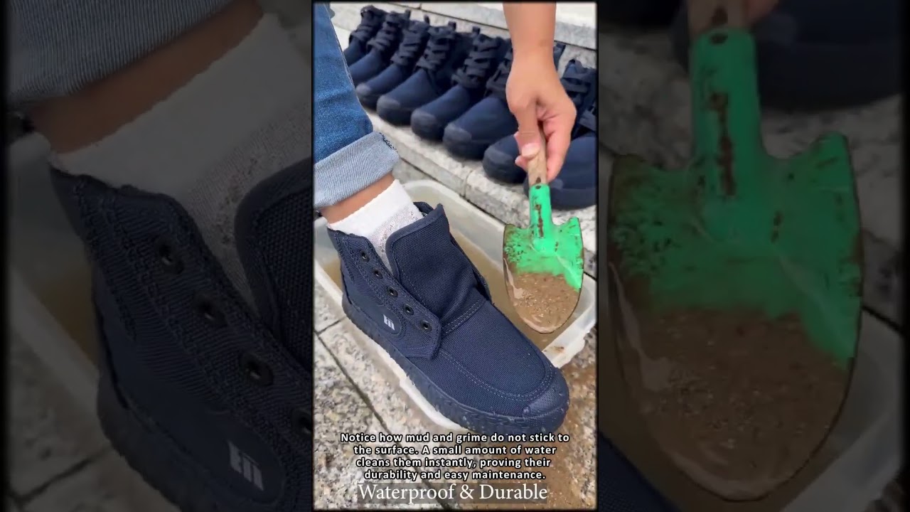 These Shoes Repel Mud and Water Instantly