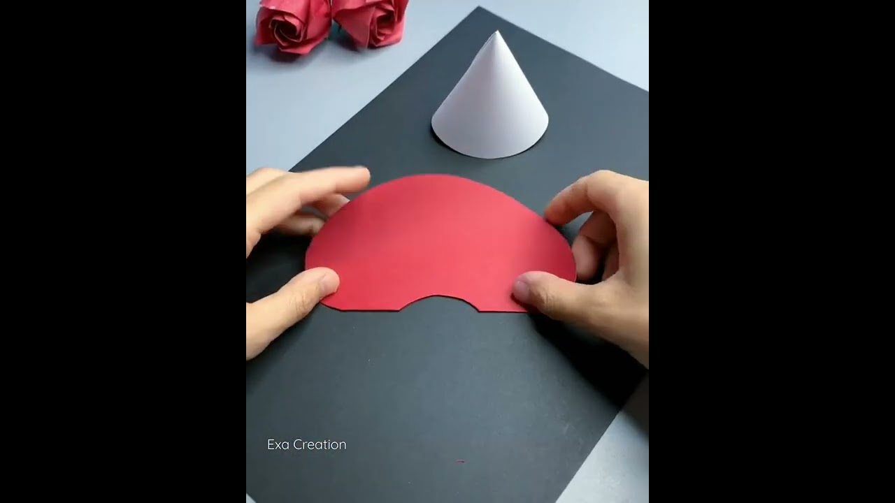 How To Make Paper Mushroom 🍄 #shorts