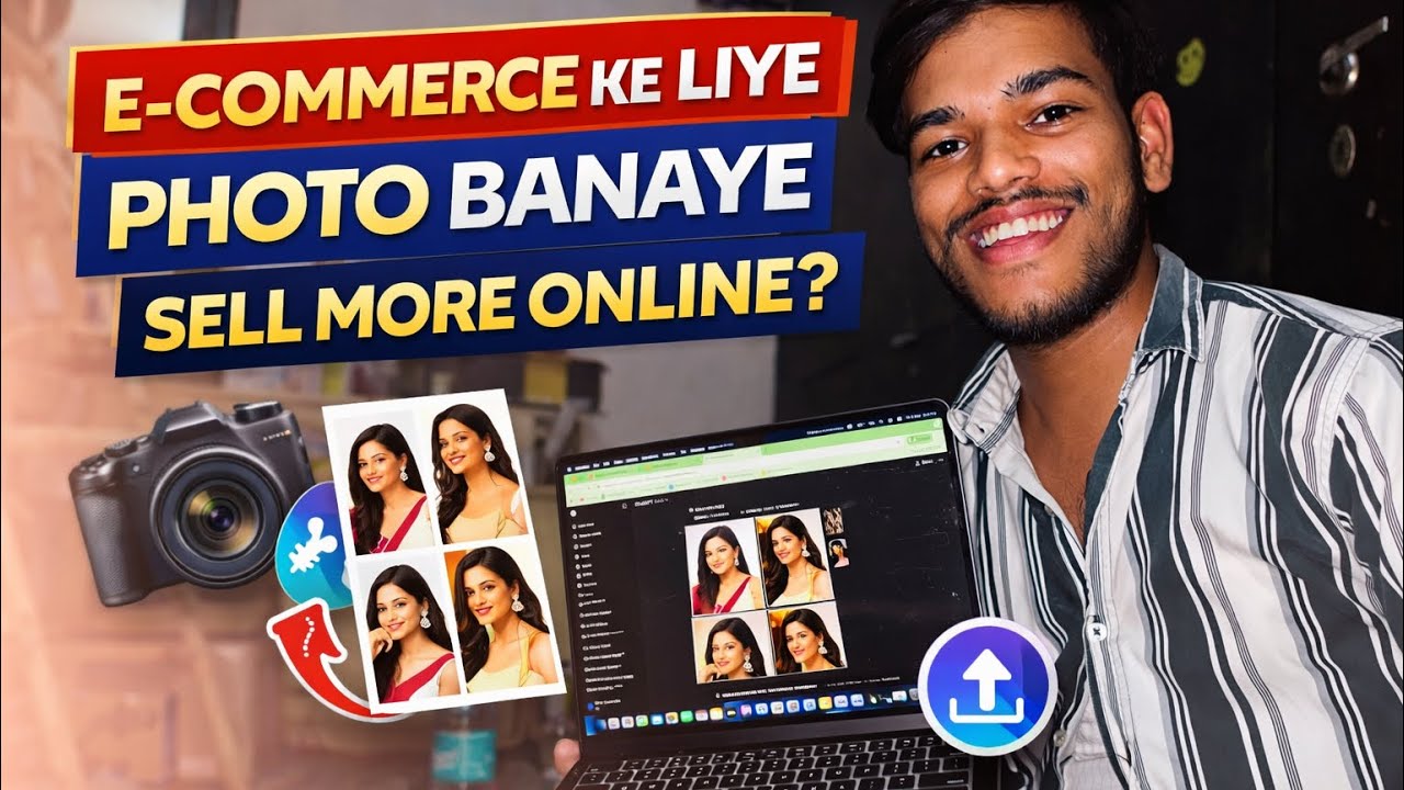 E-Commerce Product Photo Edit Kaise Kare? 📸 | Meesho / Flipkart Upload Guide