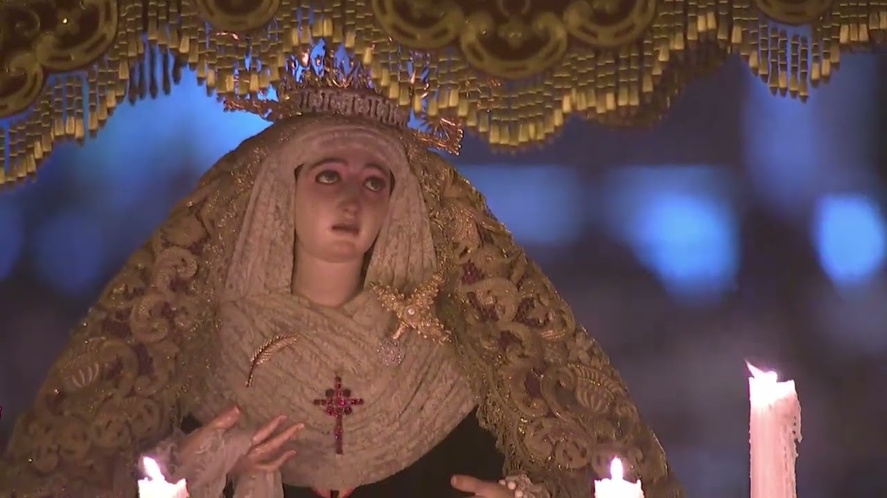 Madre de Dios de la Palma en Campana. Hdad del Cristo de Burgos . Miércoles Santo Sevilla 2022