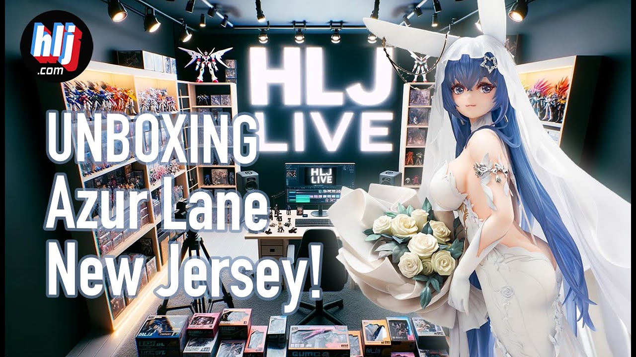 Opening Up a HUGE Azur Lane New Jersey Figure!