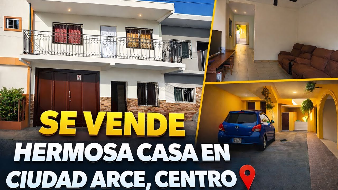 🔥TE VAS A ARREPENTIR si no ves esta casa 🏡 Ciudad Arce Centro📍