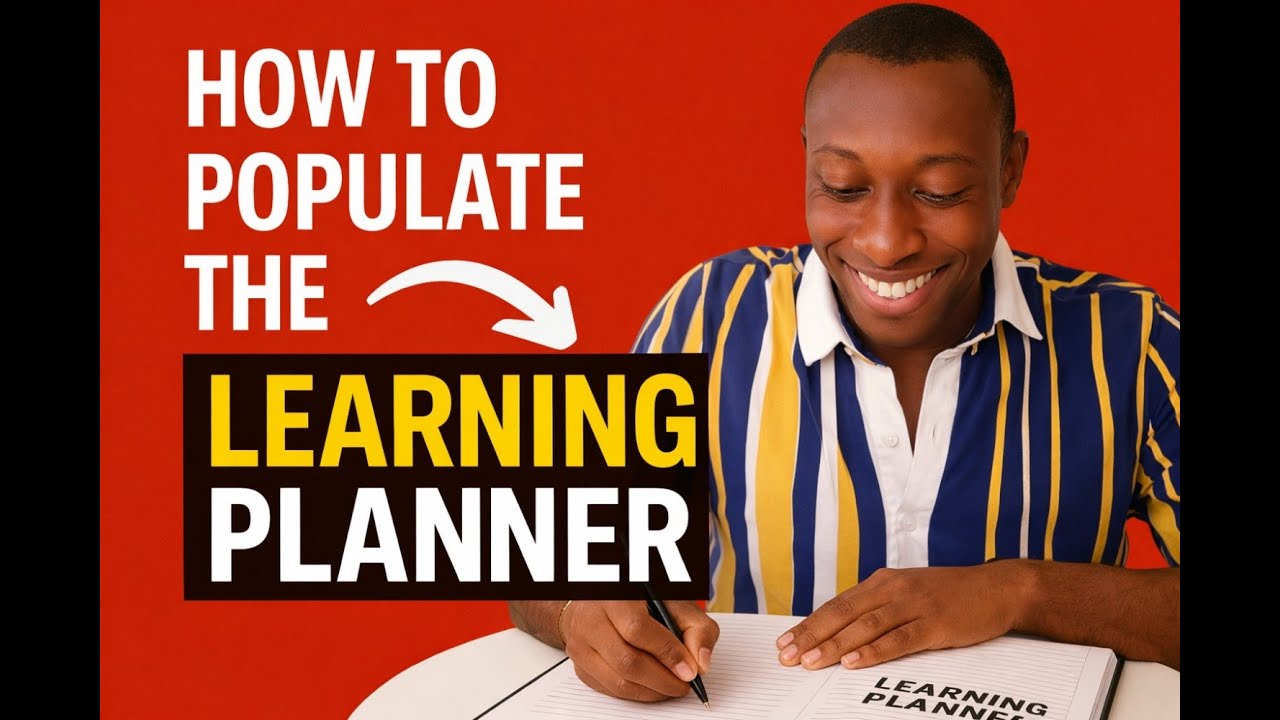 📝 Populating a Learning Planner for Teaching | Lesson Planning Made Simple 🎓