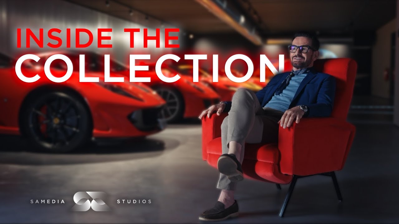 INSIDE THE COLLECTION: Step inside a private Ferrari collector's dream garage. | 4K
