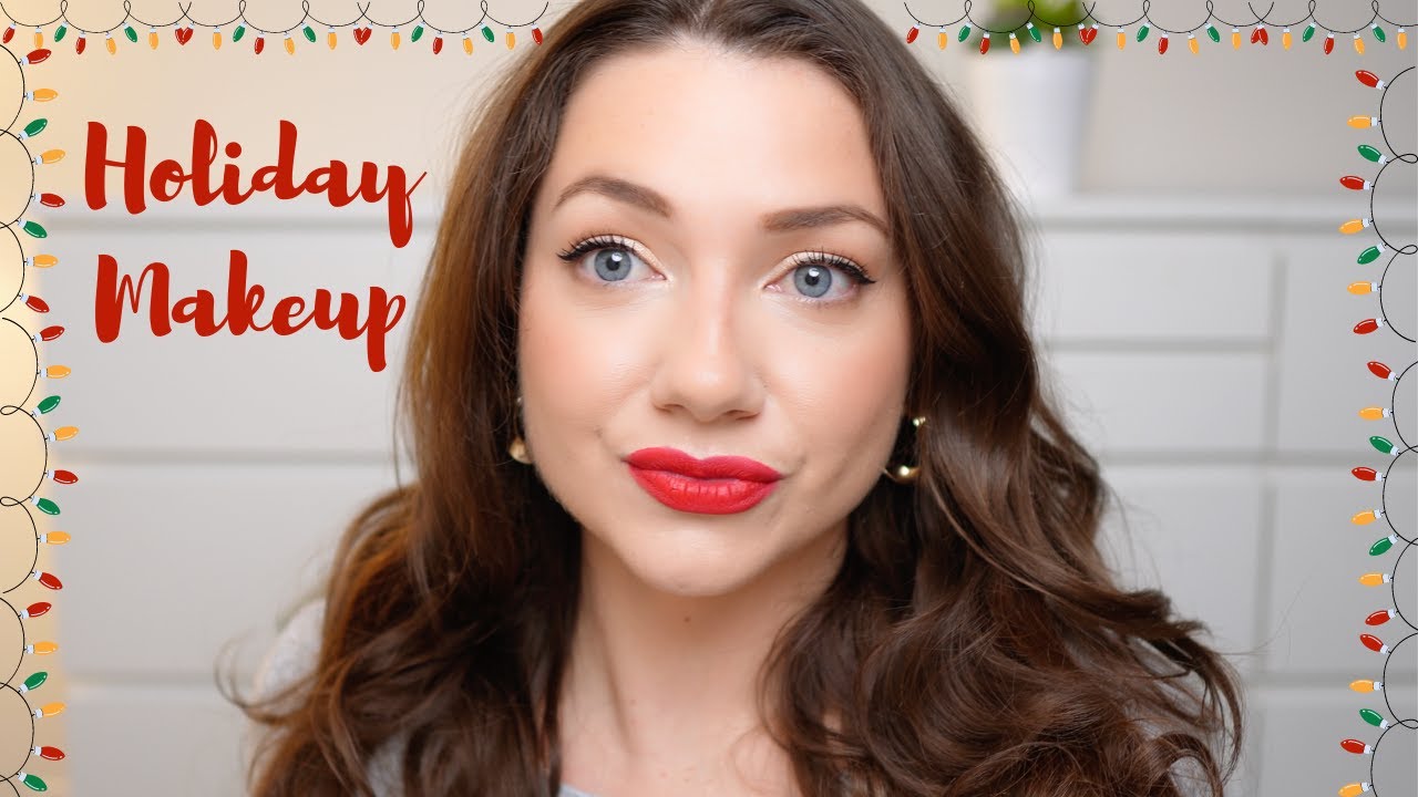 Easy Holiday Makeup Tutorial