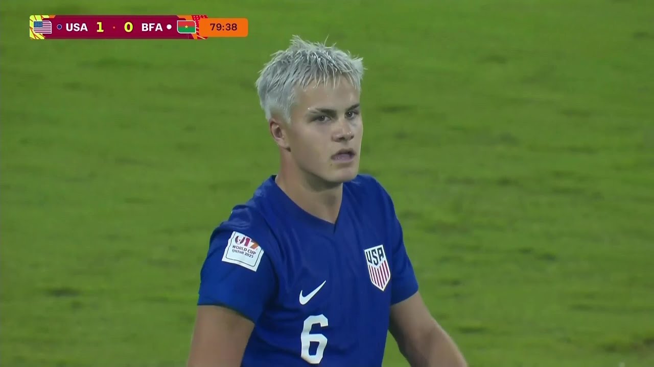 Cavan Sullivan just scored the Winning Goal 🤯 | all actions vs. Burkina Faso U17