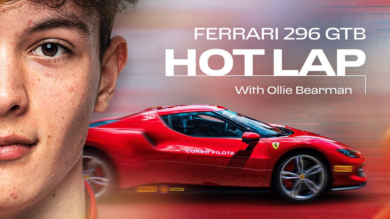&ldquo;This car is very fast!&rdquo; | Ferrari 296 GTB hot lap with Ollie Bearman