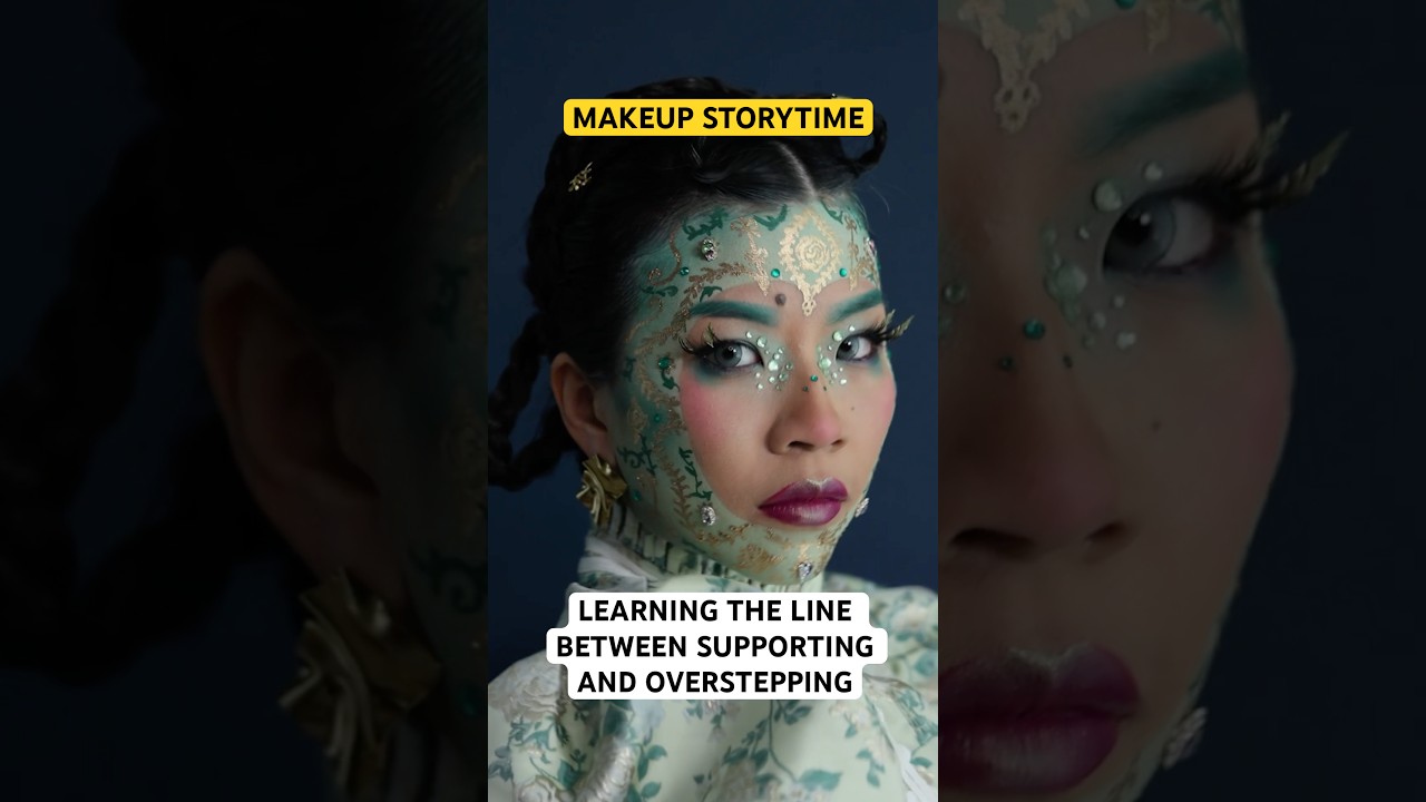 Learning the line between supporting and overstepping | MAKEUP STORYTIME #shorts ￼