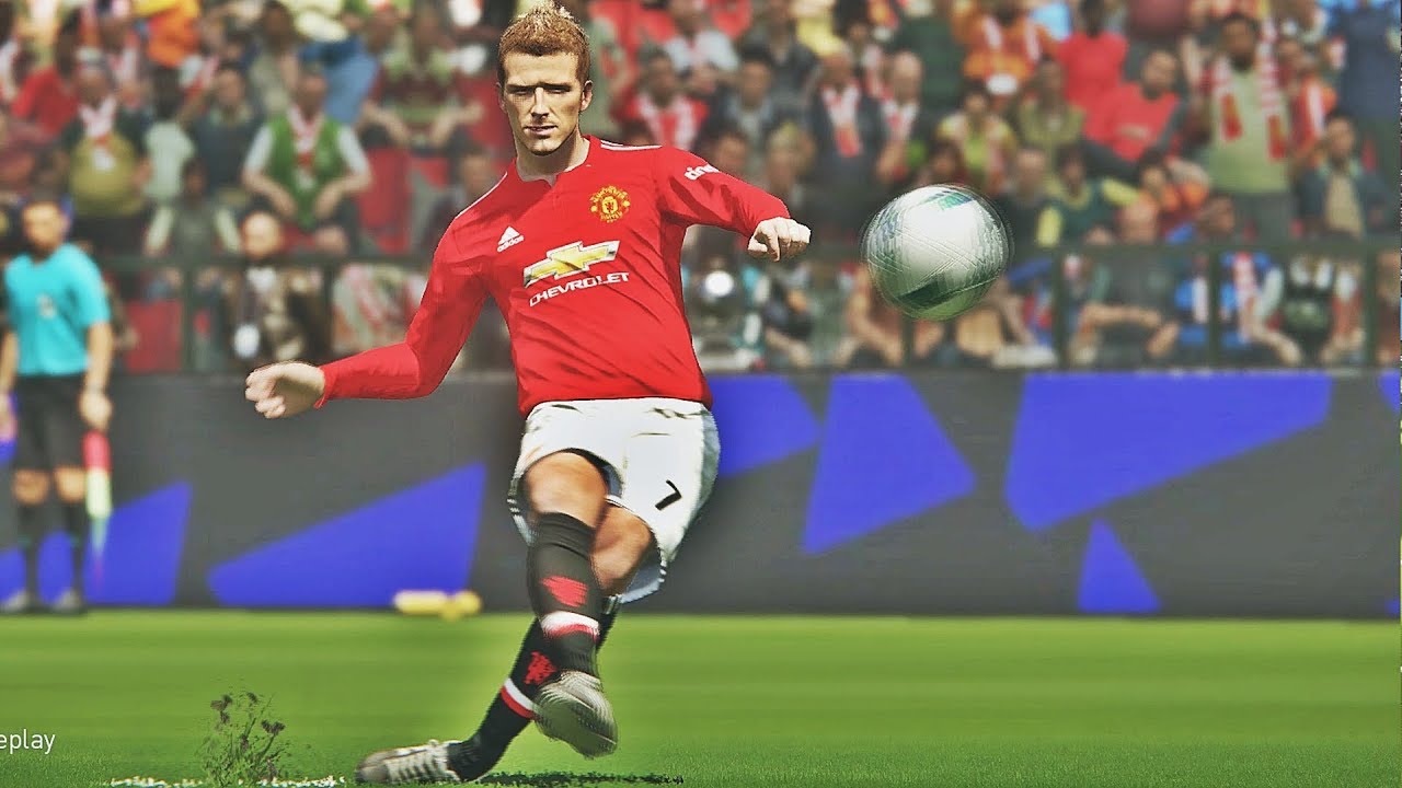 PES 2018 | David Beckham Free Kick compilation HD