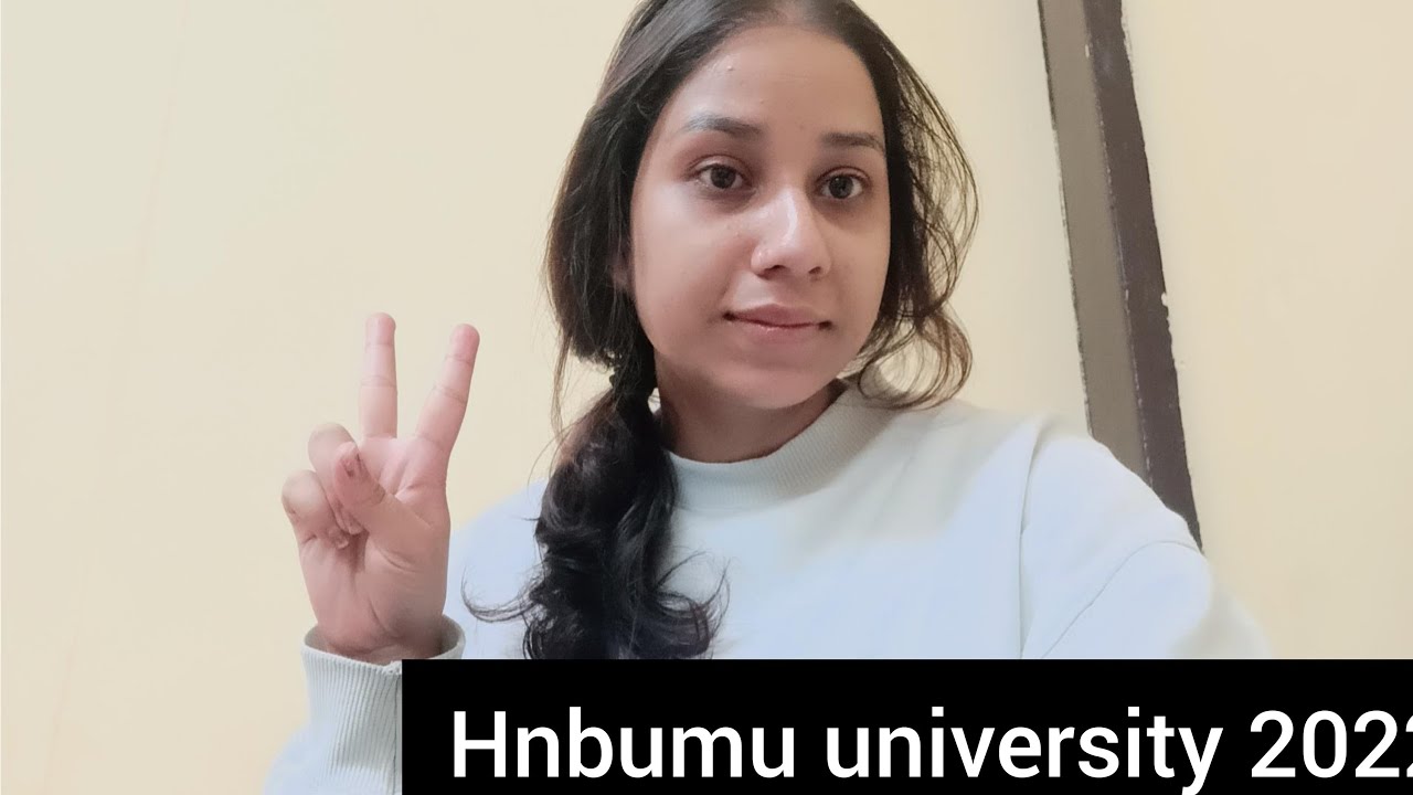 Hnbumu University 2022#himanijoshi