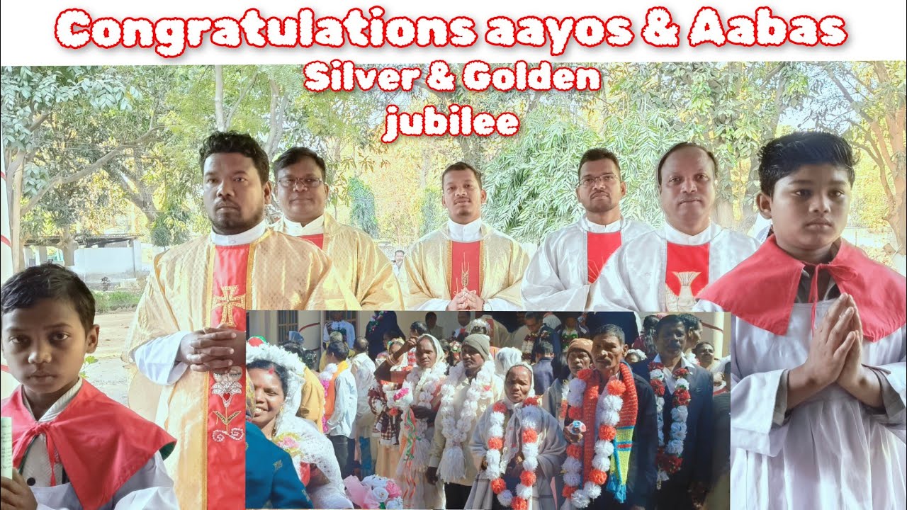 Silver Jubilee & Golden jubilee,#happy marriage anniversary, #love#mass, Panderpali Parish✝️ #bless 