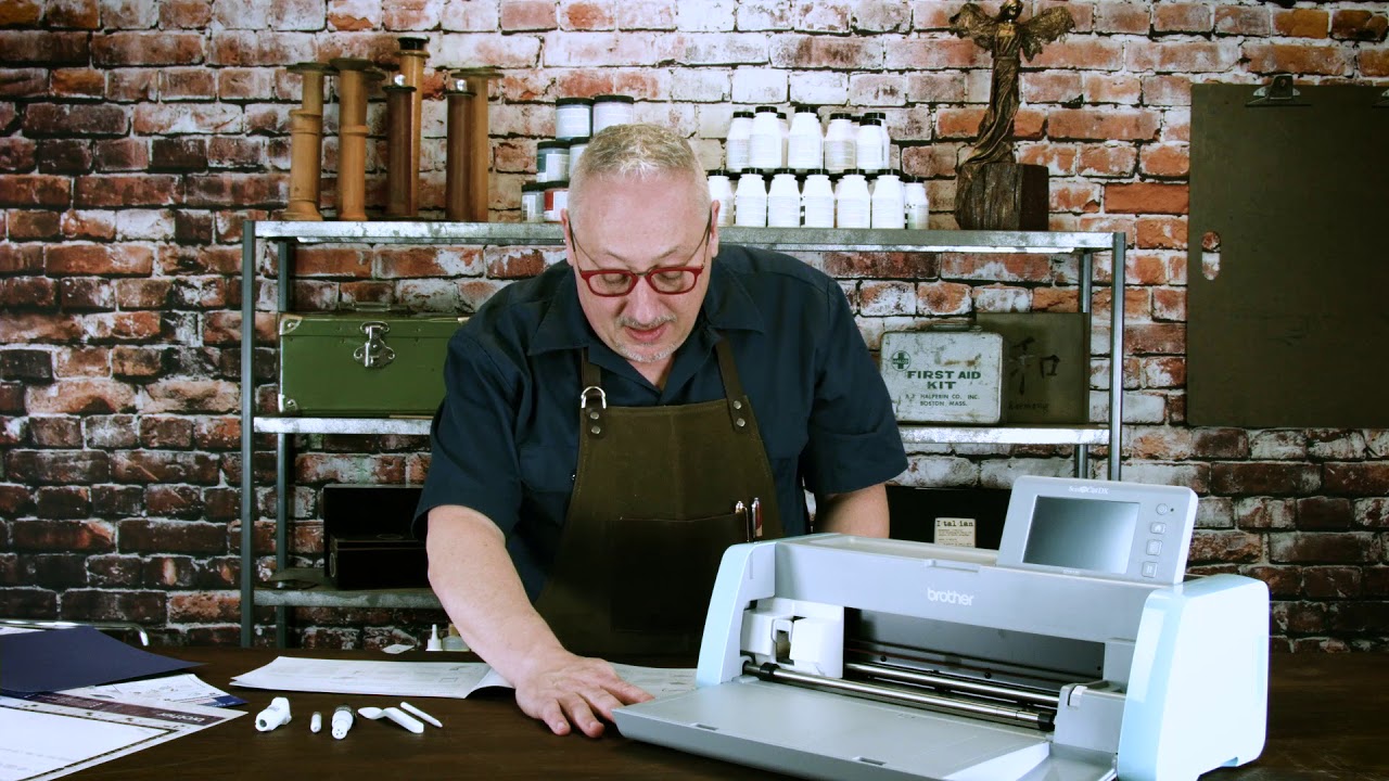 ScanNCut DX  SDX125 Unboxing Video with Joe Rotella