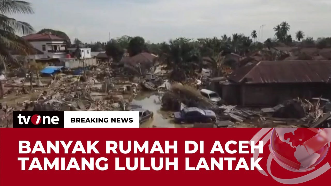 Penampakan Desa di Aceh Tamiang Porak Poranda Diterjang Banjir Bandang | tvOne
