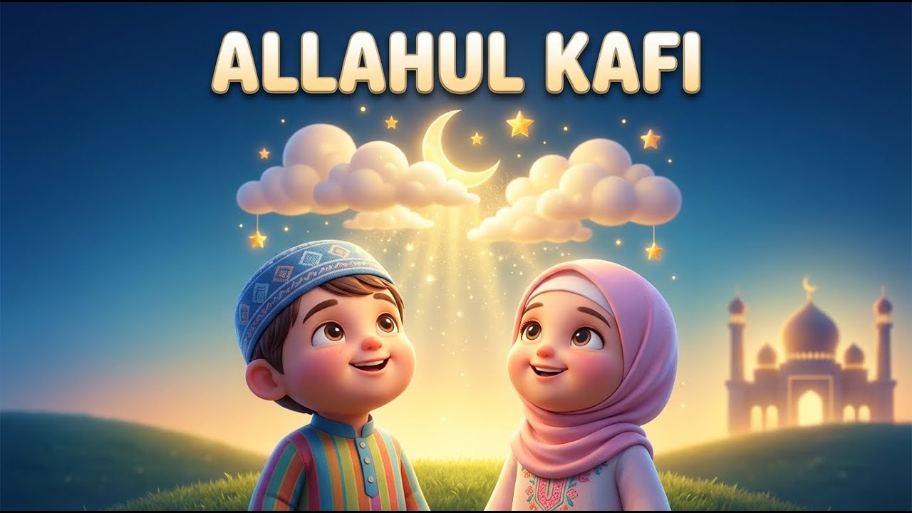 Lagu Anak Islami - Allahul Kaafi - Bernyanyi & Berdoa Bersama #animasi #laguanak #kidssong