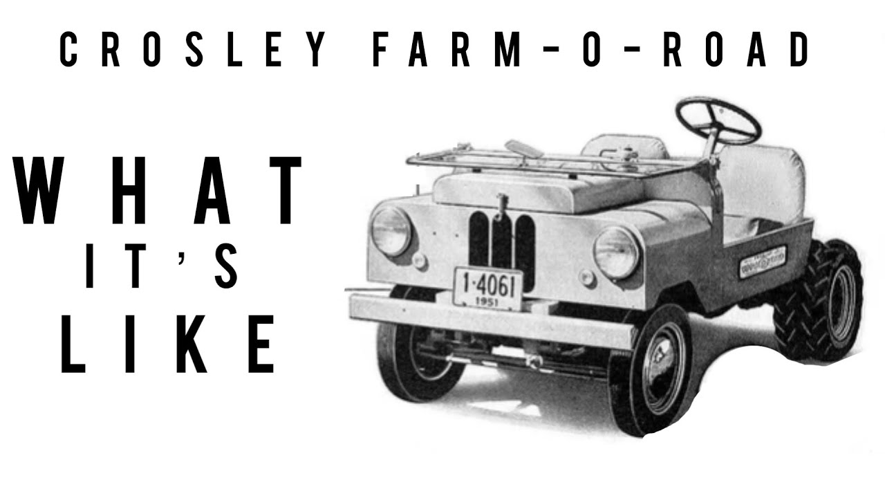 Crosley Farm-O-Road 1952 года — швейцарский армейский нож среди джипоподобных транспортных средств.