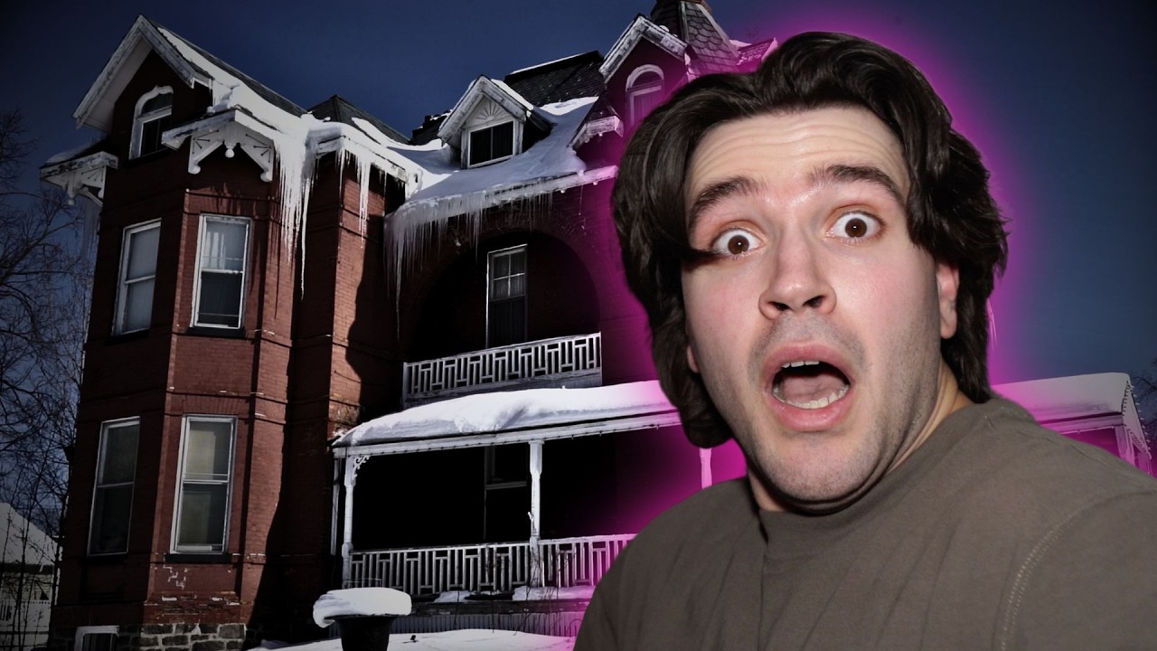 WE STAYED OVERNIGHT AT ONTARIO'S MOST HAUNTED HOUSE...