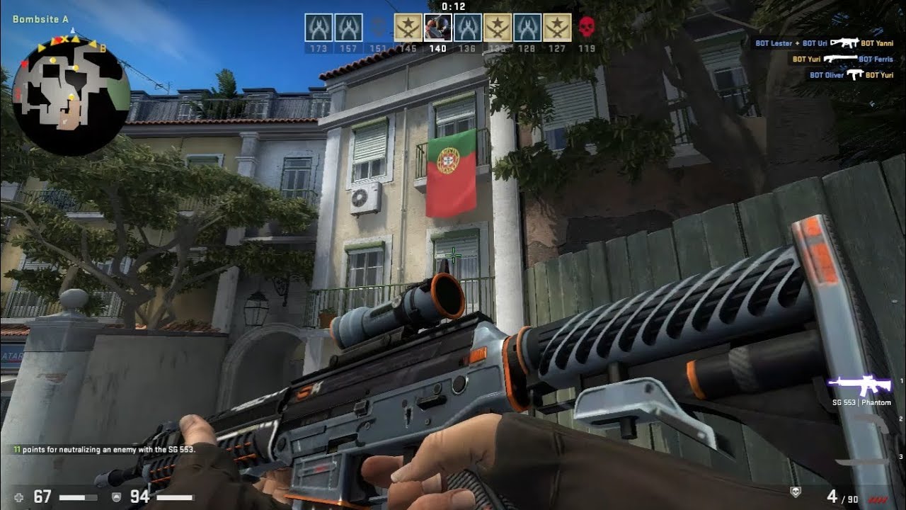 CSGO SG 553 Phantom Field tested
