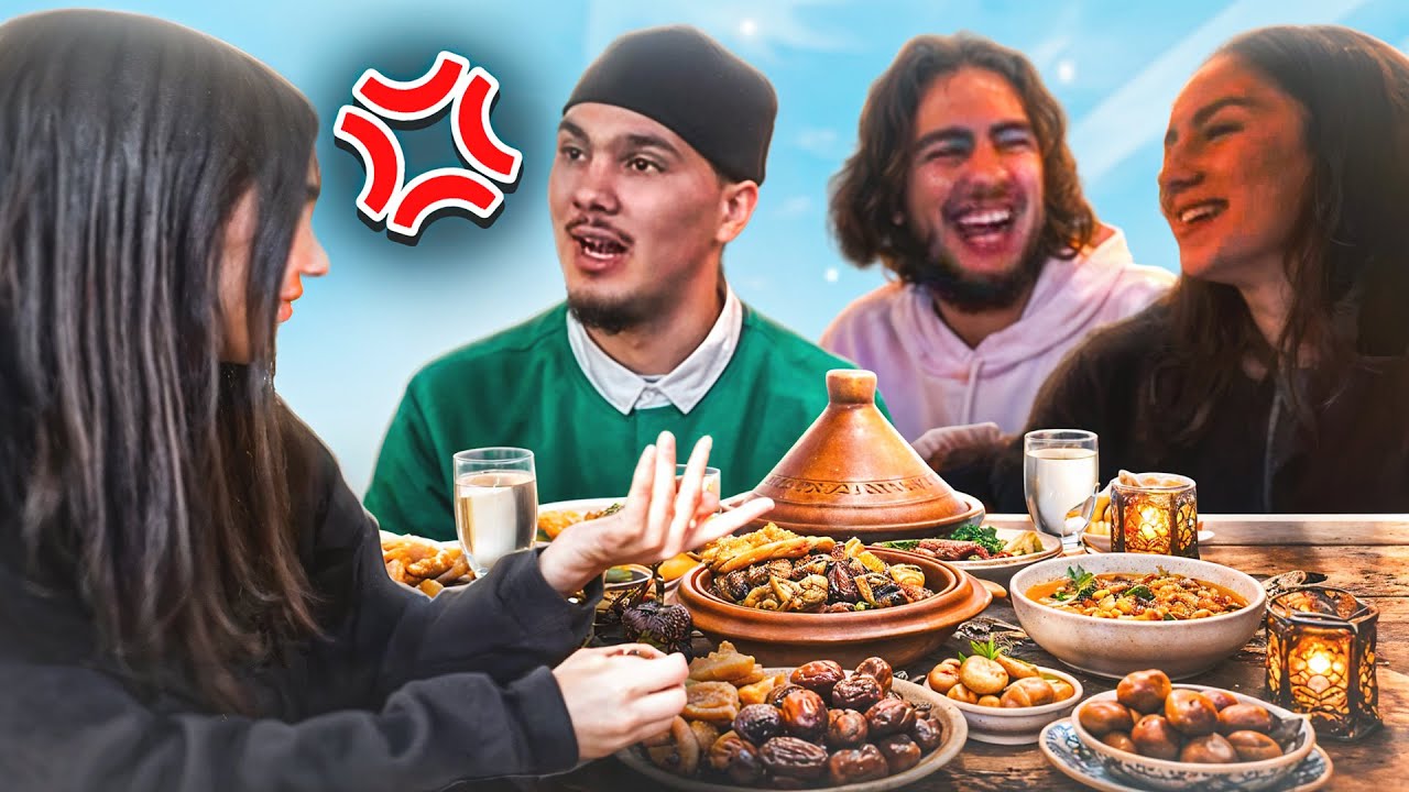 GROSSE EMBROUILLE AU REPAS DU FTOUR ! (Kayla en pleure)