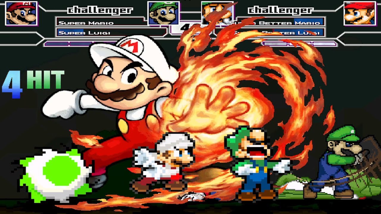 WHAT AN AMAZING BATTLE! TEAM SUPER MARIO  vs  TEAM SUPER BETTER MARIO | BEST OF 3