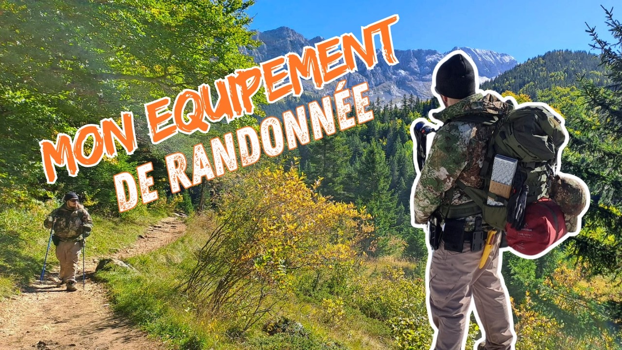MON EQUIPEMENT DE RANDO - Ce que j'emmène VRAIMENT en montagne