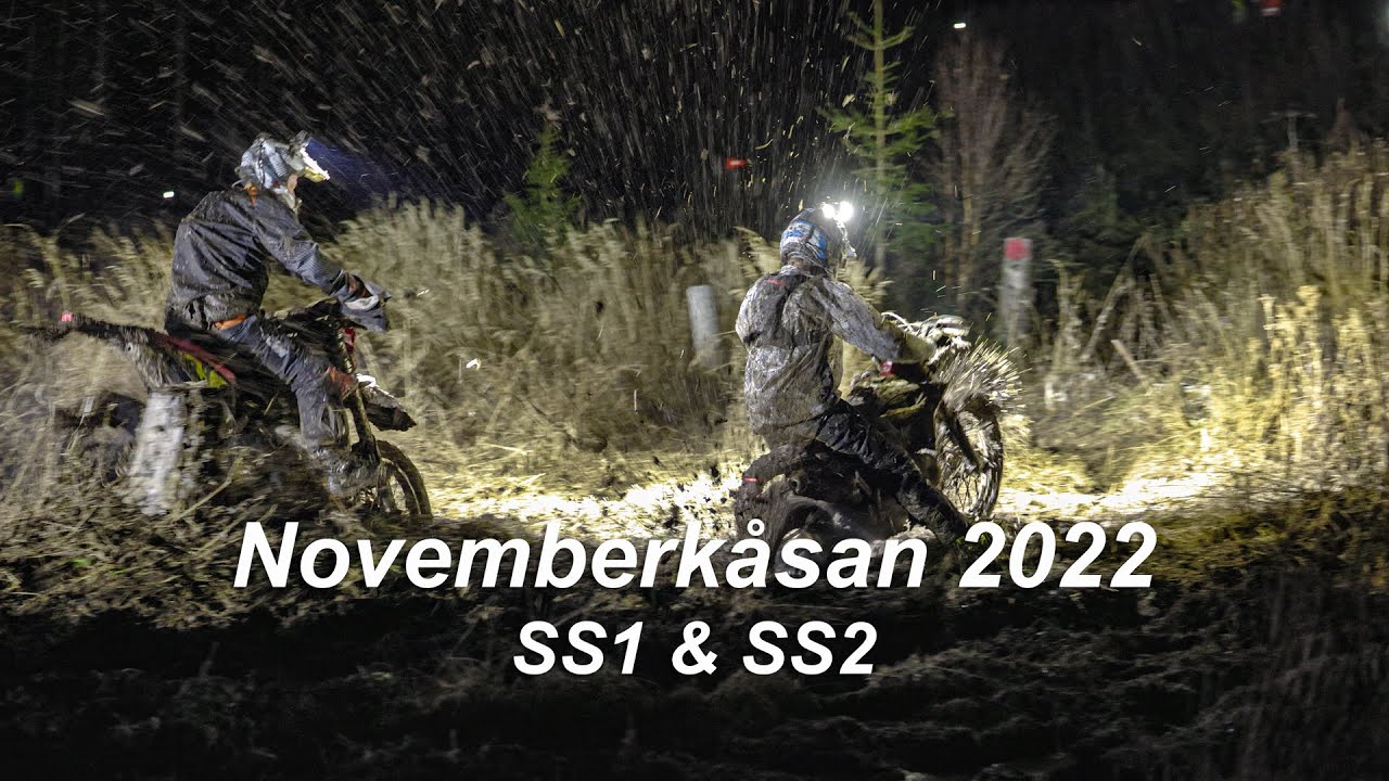 Novemberkåsan 2022 SS1 & SS2 | Enduro | 19nov Bollnäs