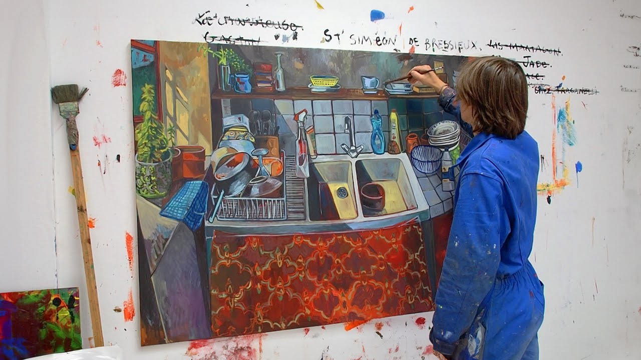 Réaliser une grande peinture à l'Huile : le processus complet (étape par étape)