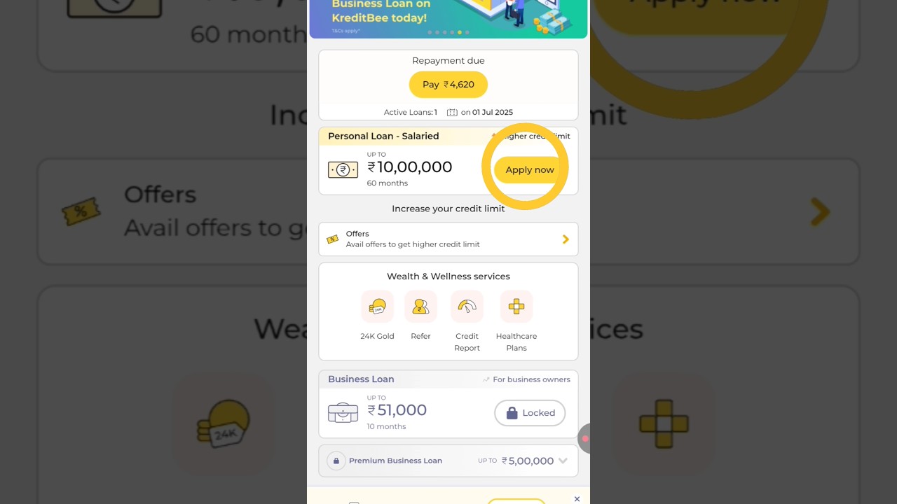 10 Lakhs Loan Kreditbee Unlock 🔓 #shrots #kreditbee #kreditbeeloan #ytshortsindia