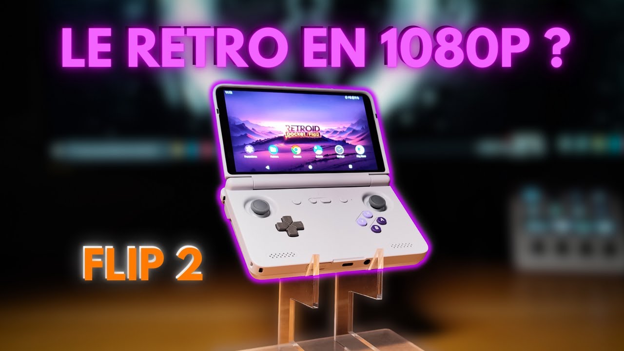Je passe 1 mois sur console rétro | Unboxing Retroid Pocket Flip 2