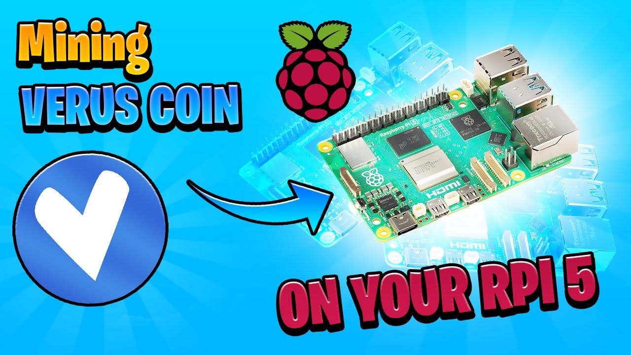 HOW to MINE VERUS COIN with a RASPBERRY PI 5 | Unboxing the new Pi 5