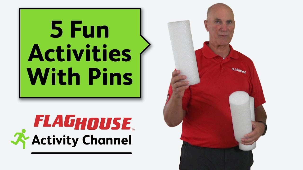5 Fun Activities with Foam Bowling Pins (Ep. 32 - Activity Pins)