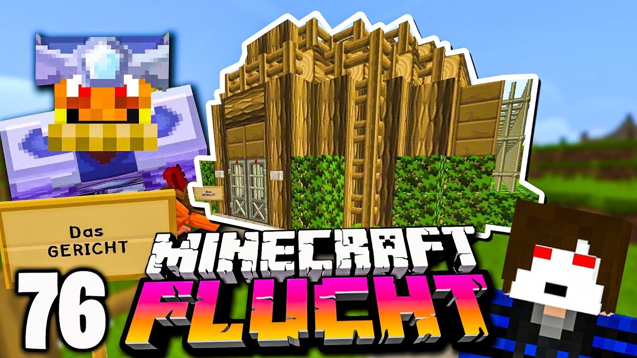 Das GERICHTSGEBÄUDE IST FERTIG! ☆ Minecraft FLUCHT #76