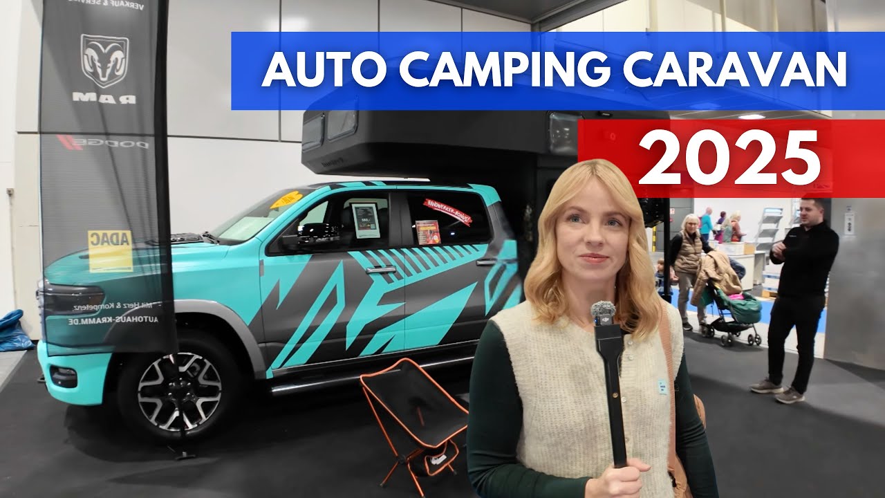 Sowas habt ihr NOCH NIE gesehen! Jeanne auf der AUTO CAMPING CARAVAN 2025 Berlin