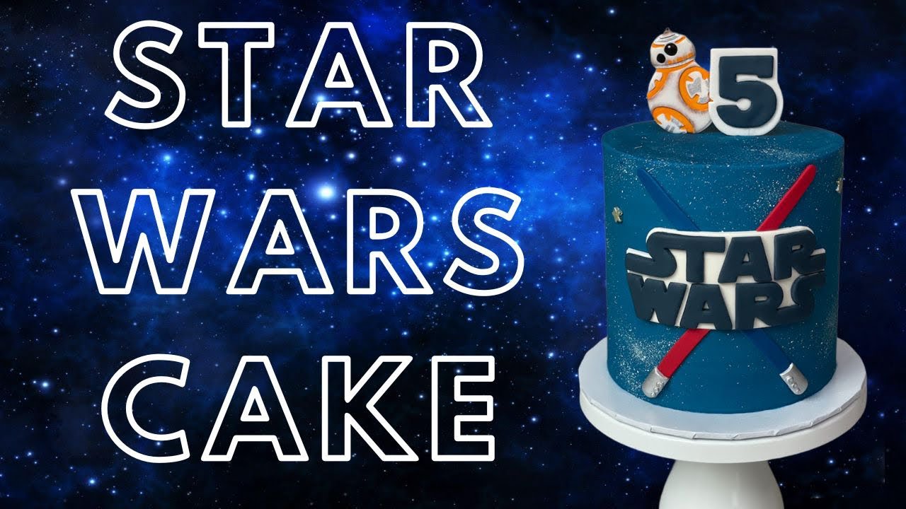 Star Wars cake tutorial